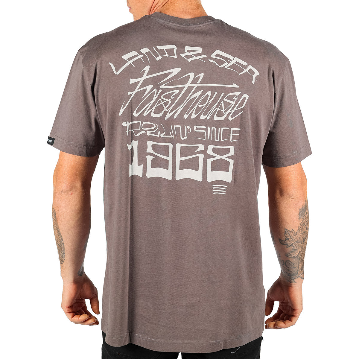 Horizon Tee - Gull Grey