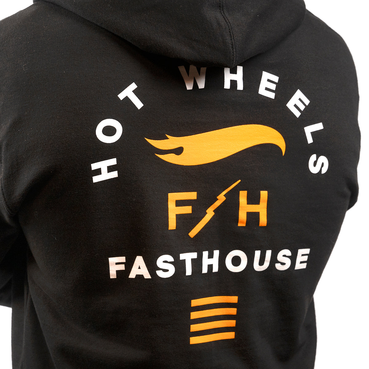 Hot Wheels Synergy Youth Hooded Pullover - Black Fasthouse