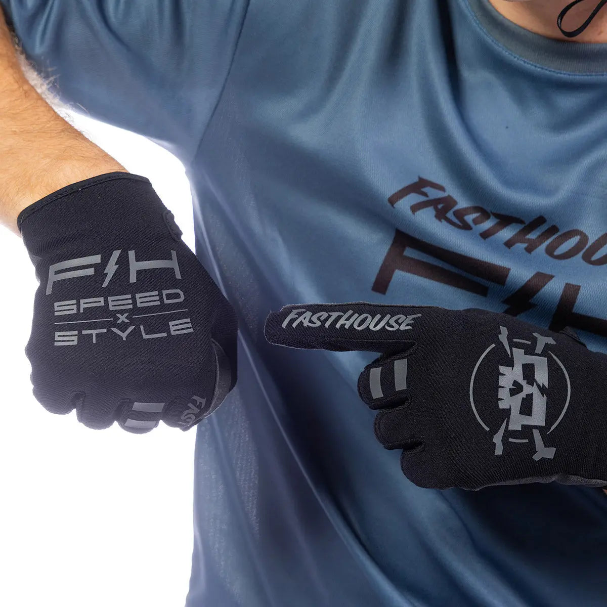 Impakt Utopia Glove - Black/Gray - Fasthouse