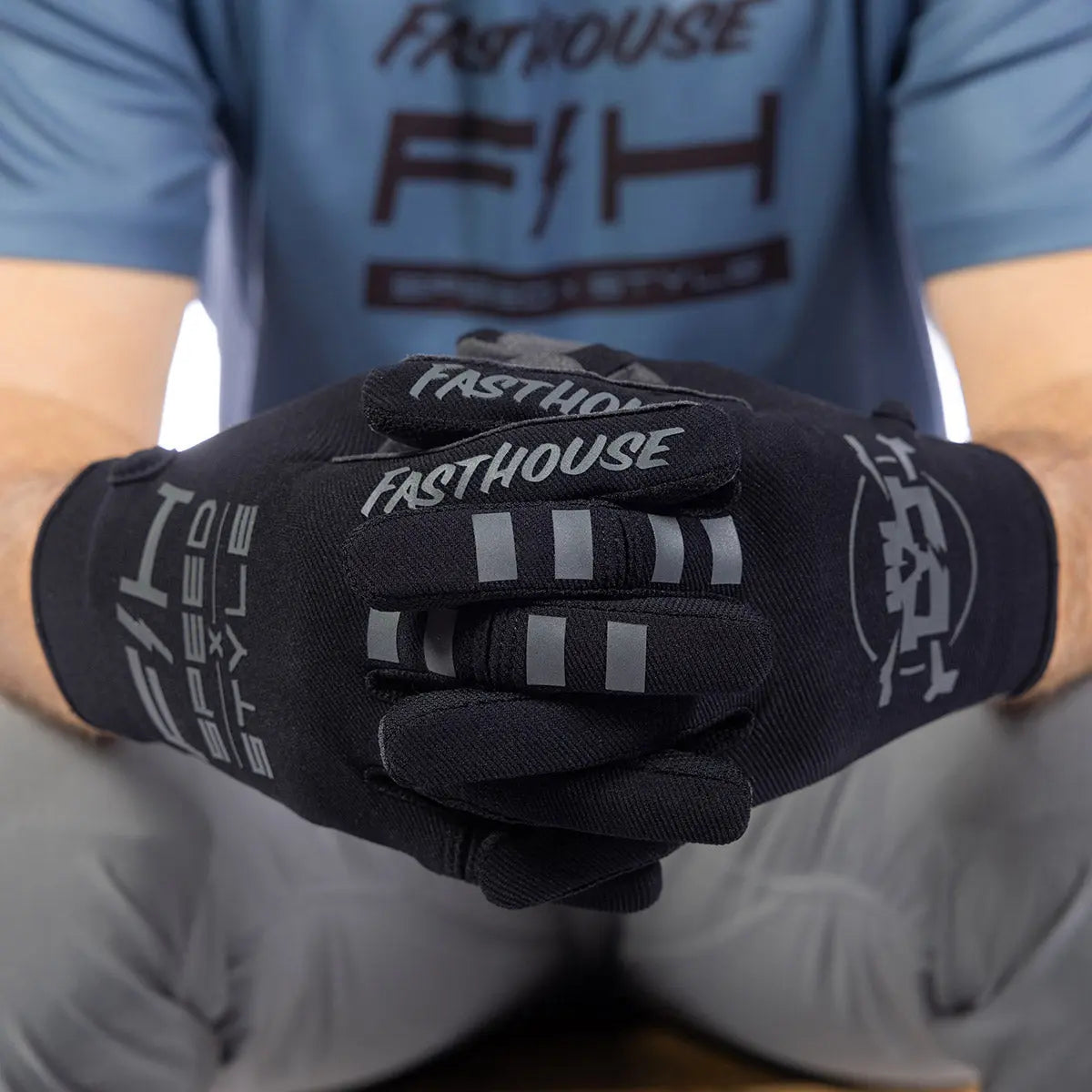 Impakt Utopia Glove - Black/Gray - Fasthouse
