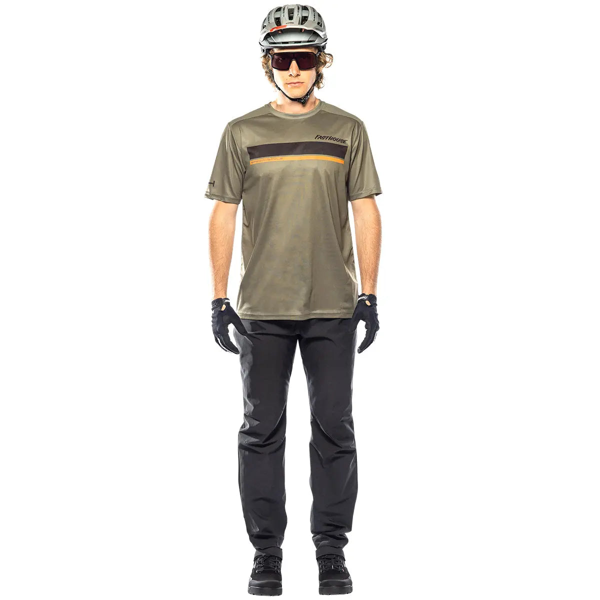 Impakt Cosmos SS Jersey - Olive - Fasthouse