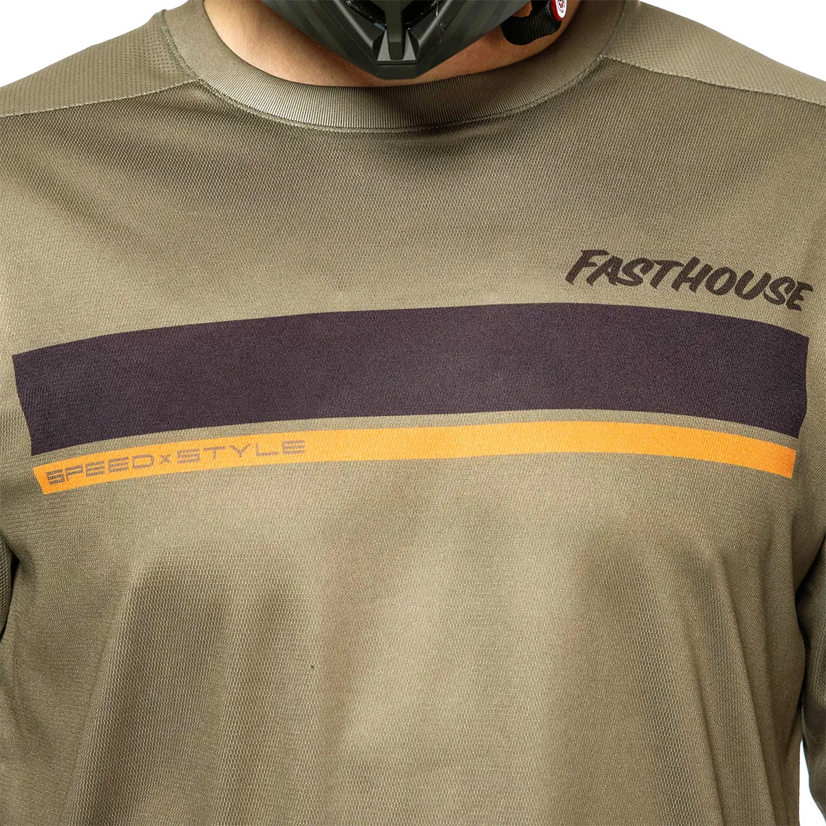 Impakt Cosmos LS Jersey - Olive - Fasthouse