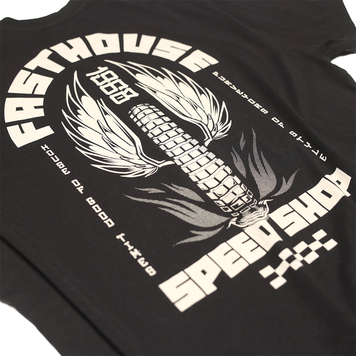 Iron Steed Tee - Black