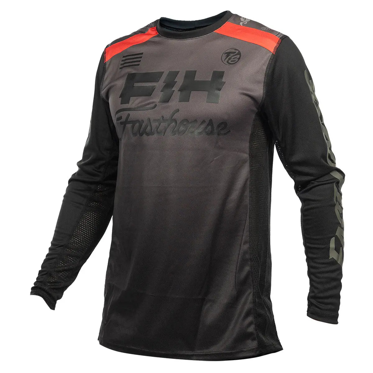 TB Island Hopping Grindhouse Jersey - Black - Fasthouse