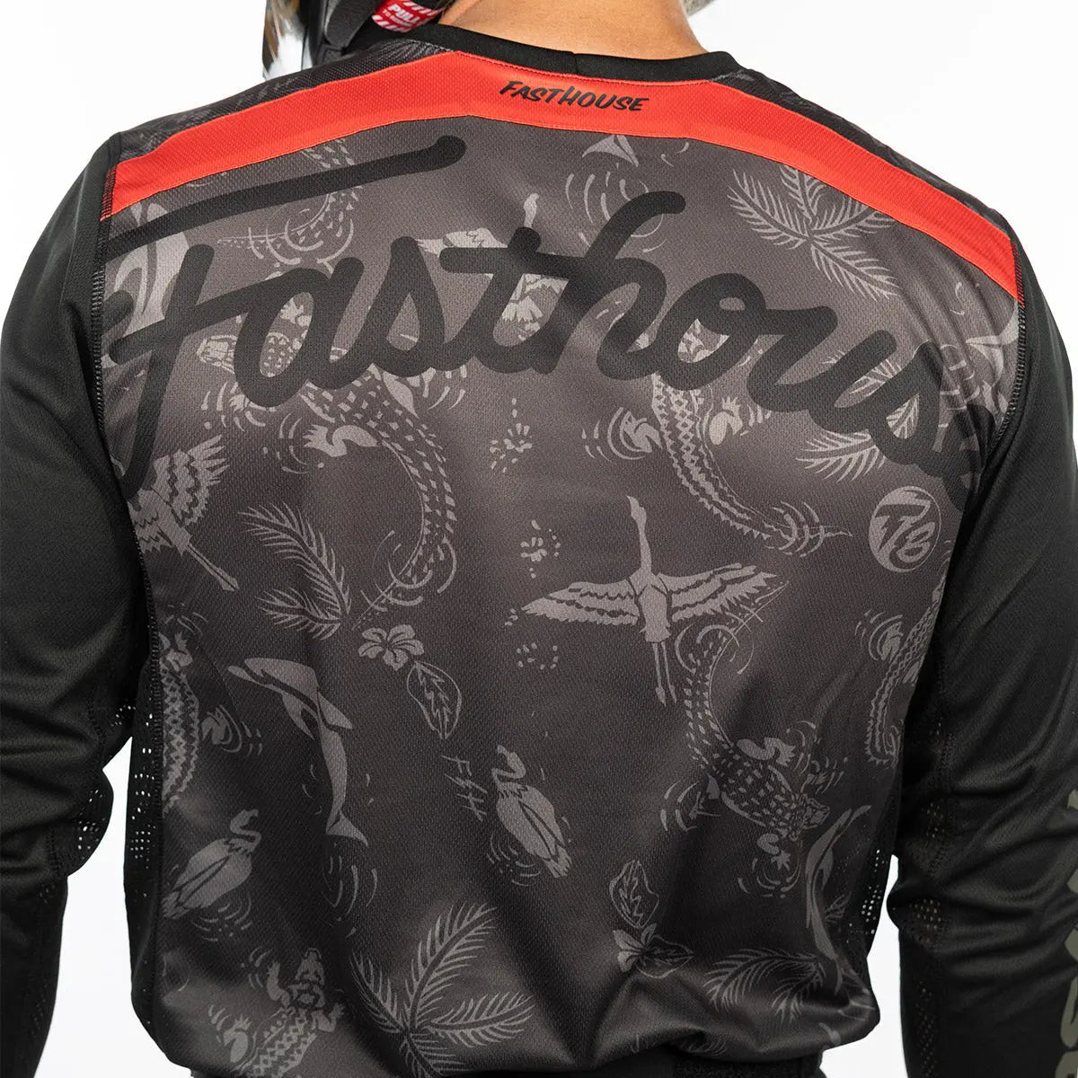 TB Island Hopper Grindhouse Jersey - Black Fasthouse