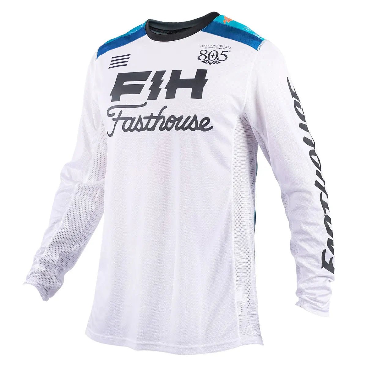 TB Island Hopping Grindhouse Jersey - White - Fasthouse