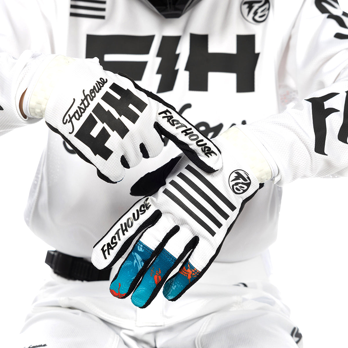 TB Island Hopper Sanguaro Glove - White