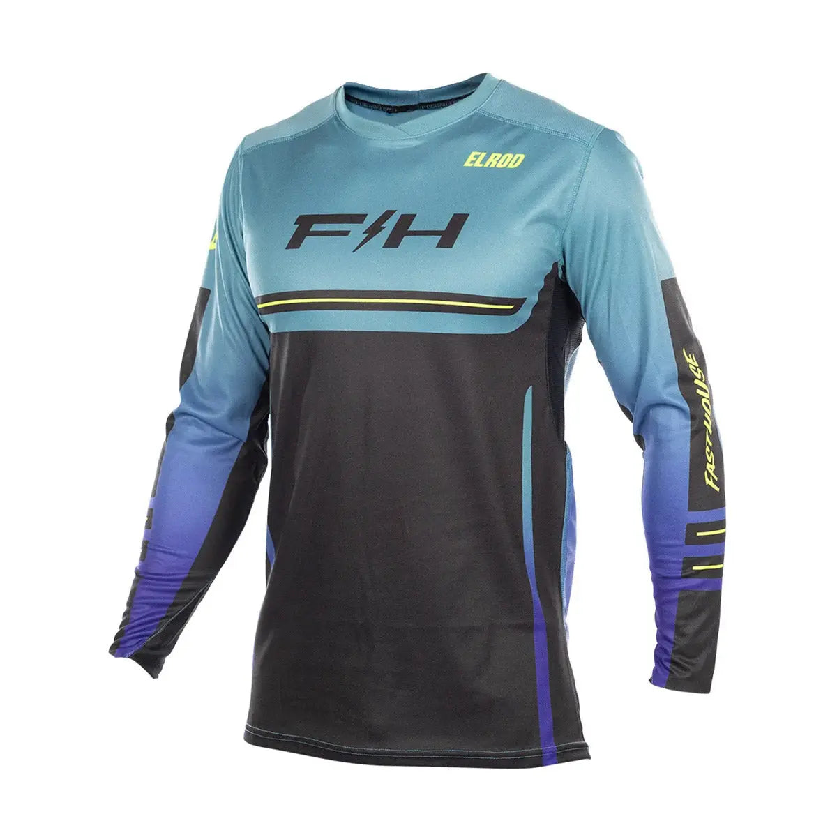 Elrod React Youth Jersey - Light Indigo / Black Fasthouse