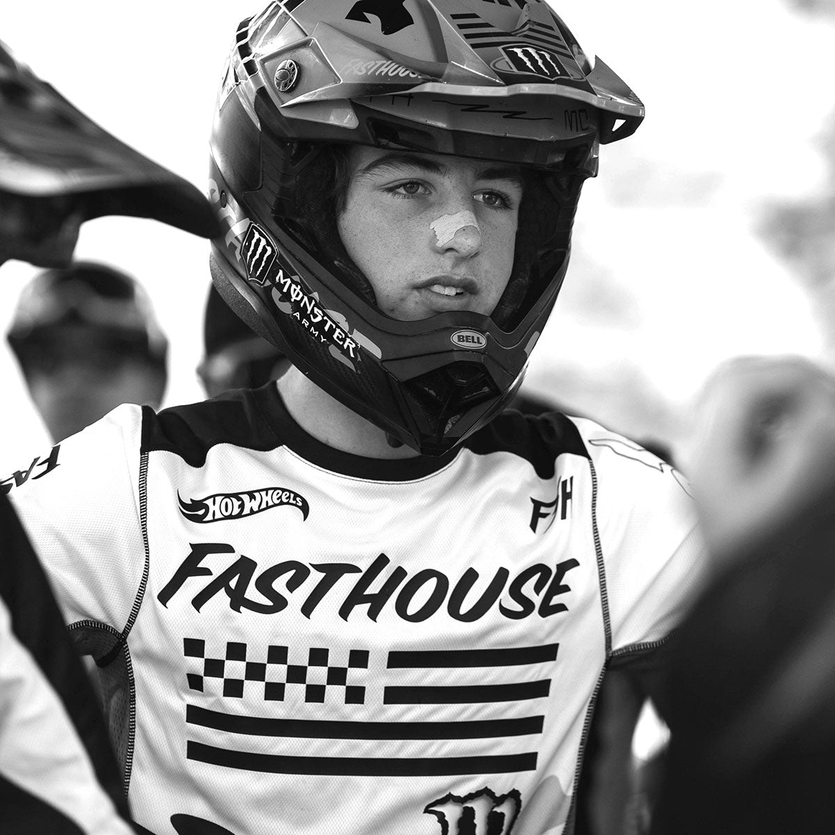 Grindhouse Riot Youth Jersey - White/Black
