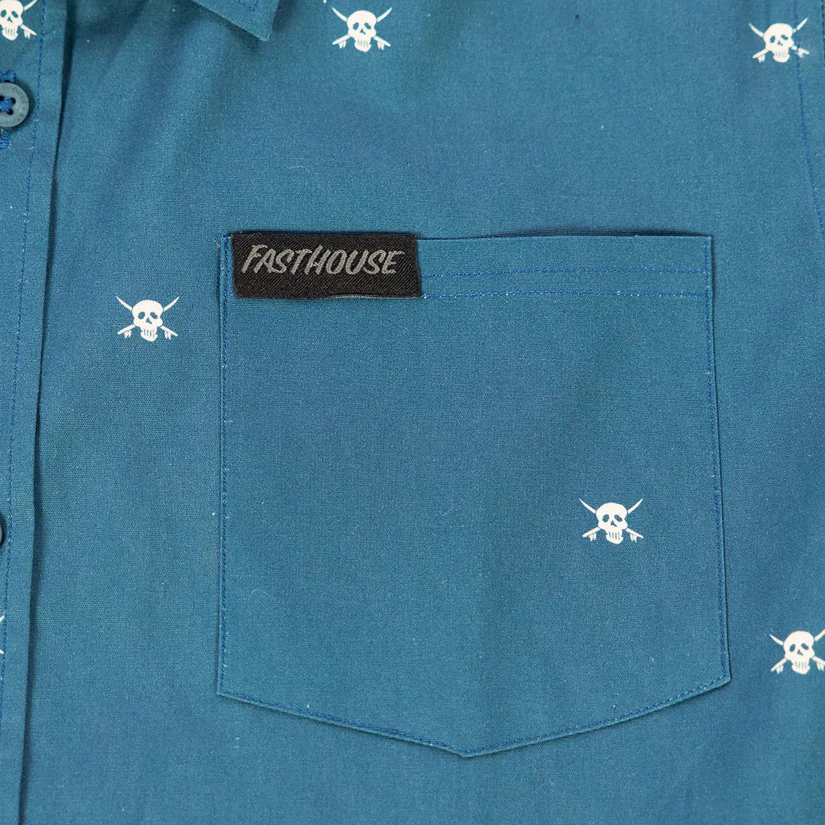 Jasper Button Up - Vintage Blue - Fasthouse