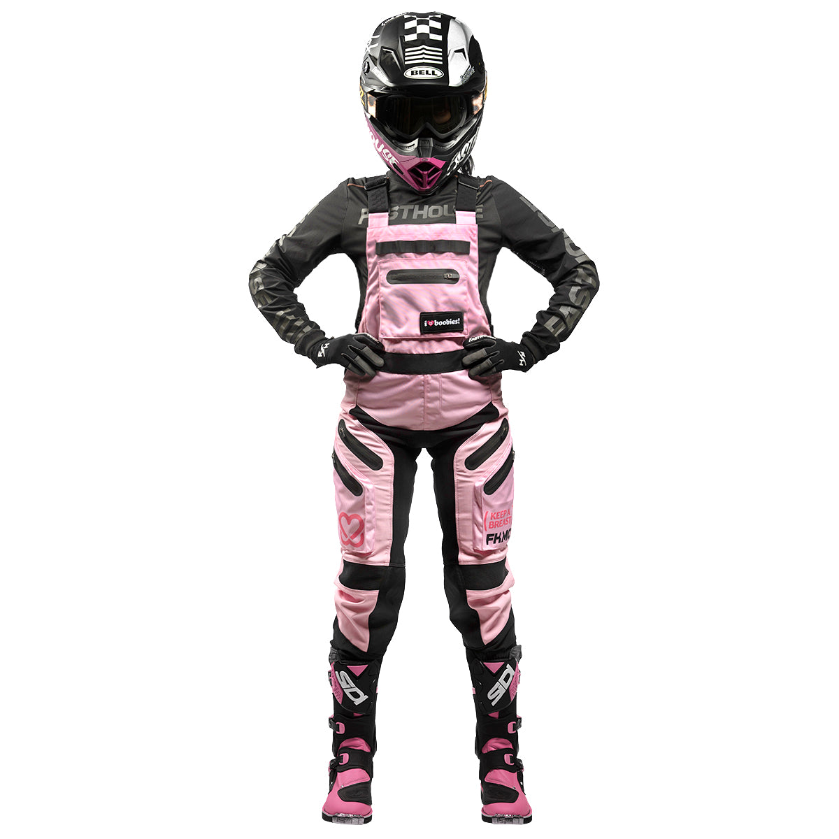 Keep A Breast Womens Motorall Fasthouse