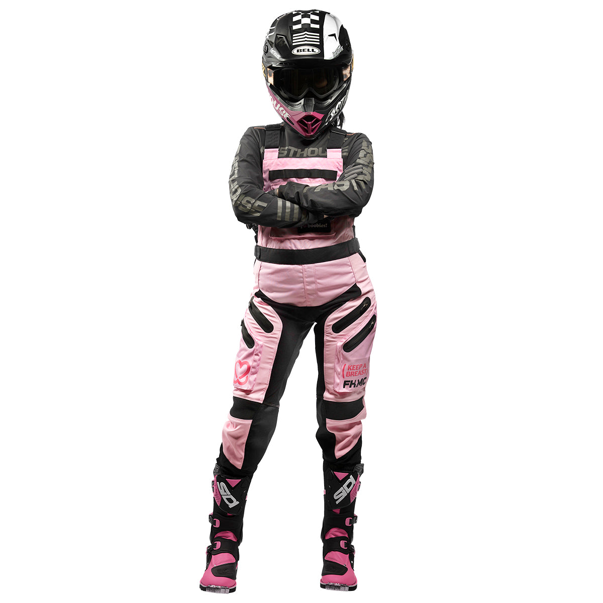Keep A Breast Womens Motorall Fasthouse