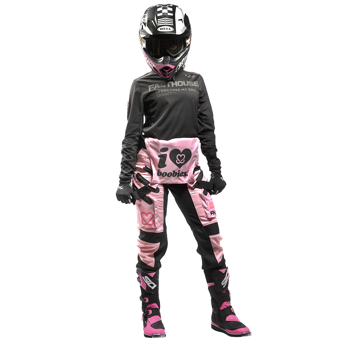 Keep A Breast Womens Motorall Fasthouse
