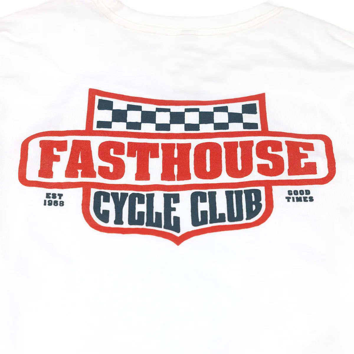 Krest Long Sleeve Tee - White - Fasthouse