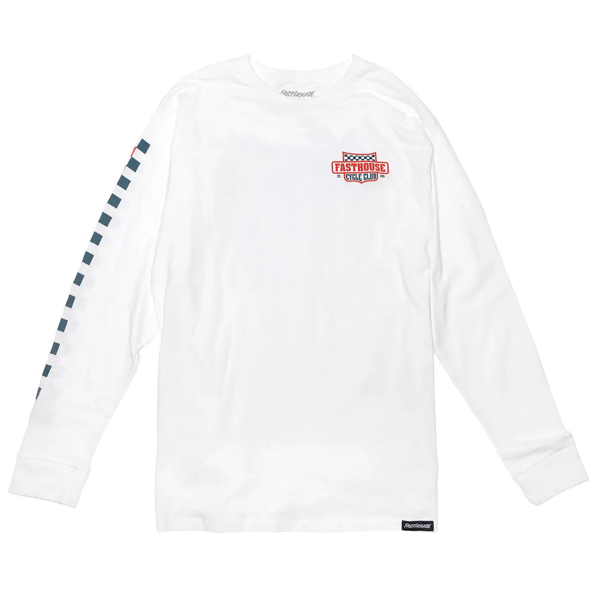 Krest Long Sleeve Tee - White - Fasthouse