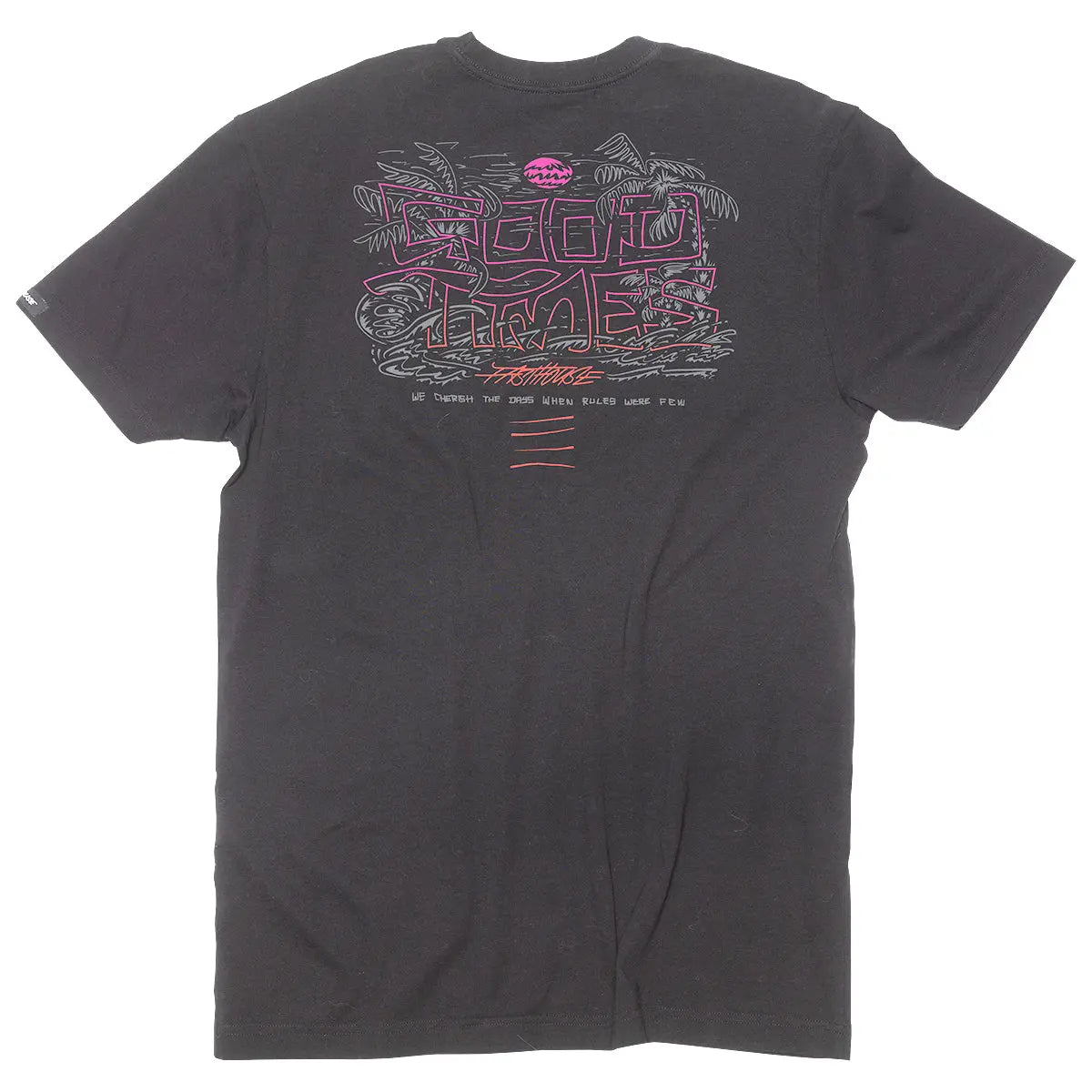 Lagoon Tee - Black - Fasthouse