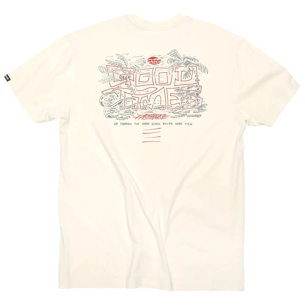 Lagoon Tee - Natural - Fasthouse