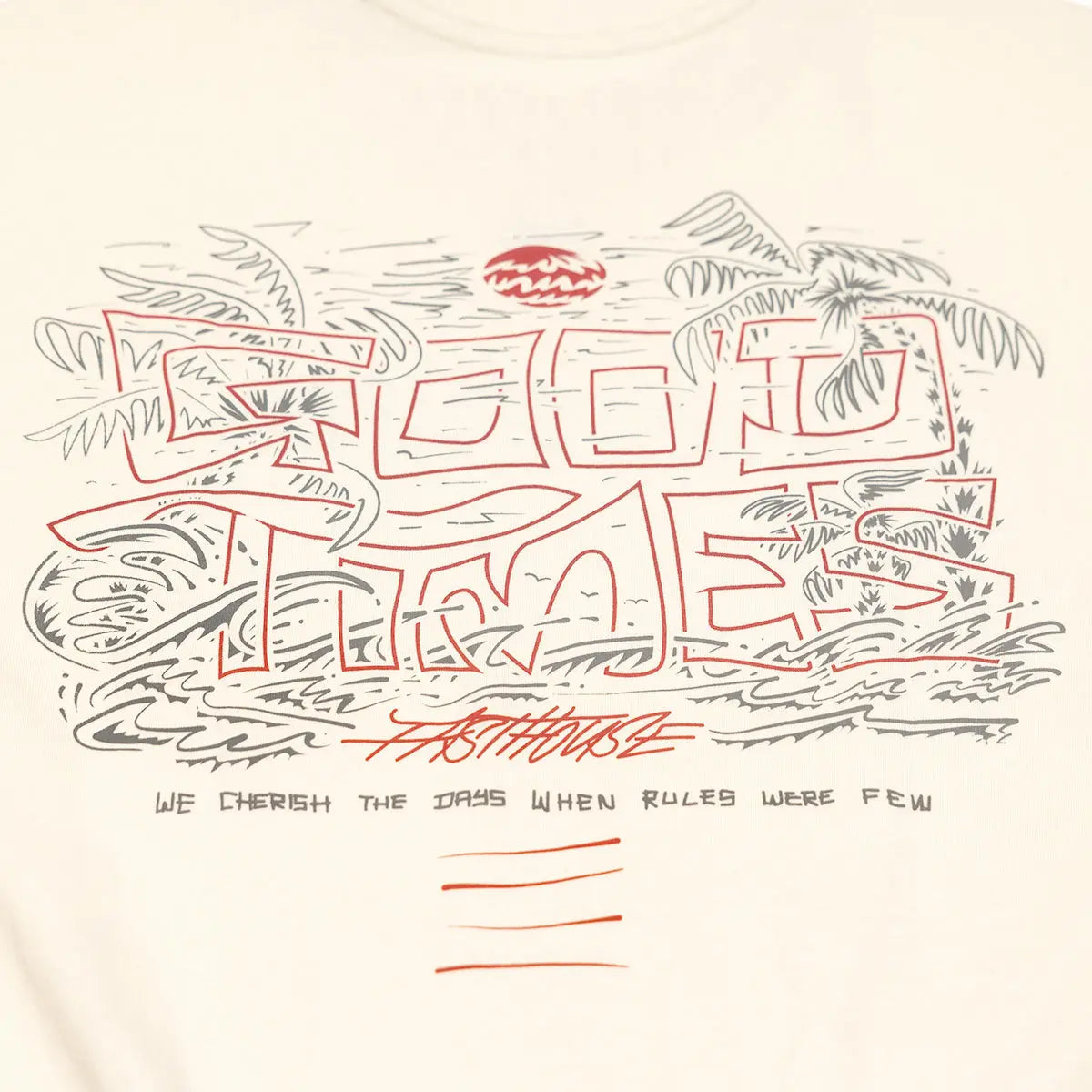 Lagoon Tee - Natural - Fasthouse
