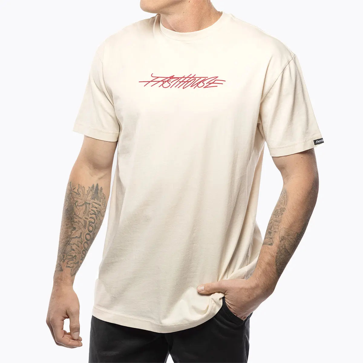 Lagoon Tee - Natural - Fasthouse