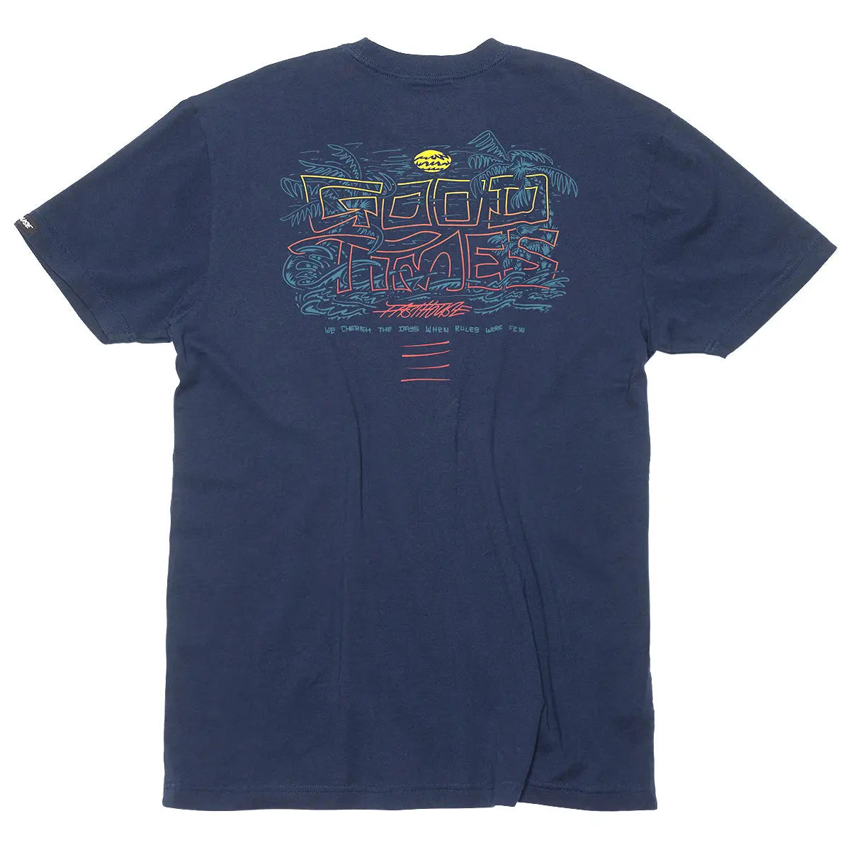 Lagoon Tee - Navy - Fasthouse