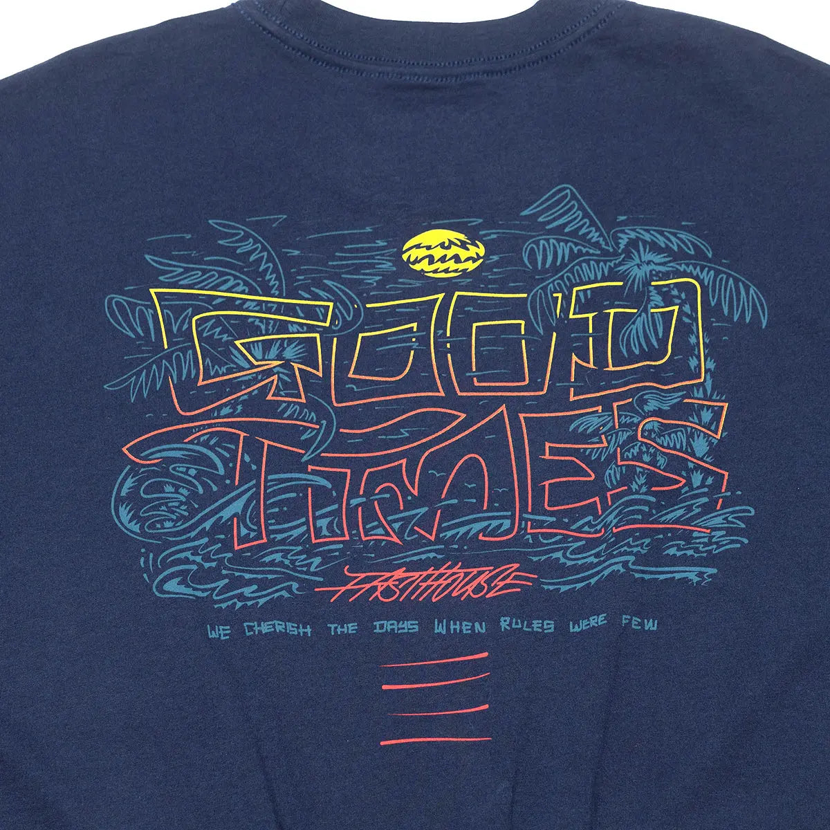 Lagoon Tee - Navy - Fasthouse