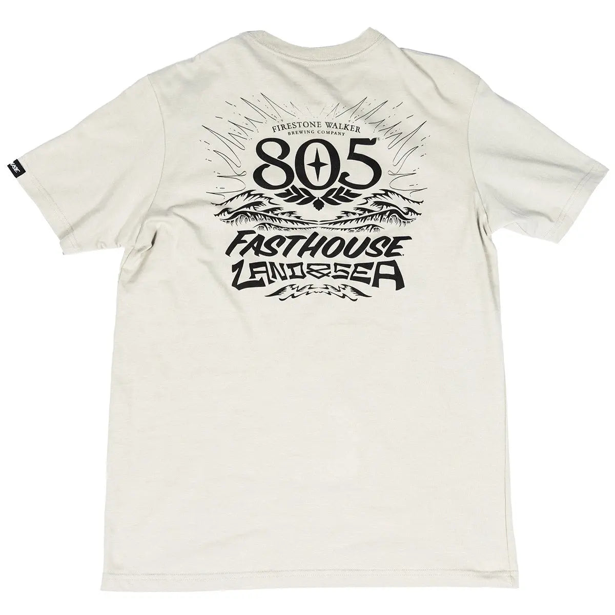 805 Land & Sea SS Tee - Light Gray - Fasthouse