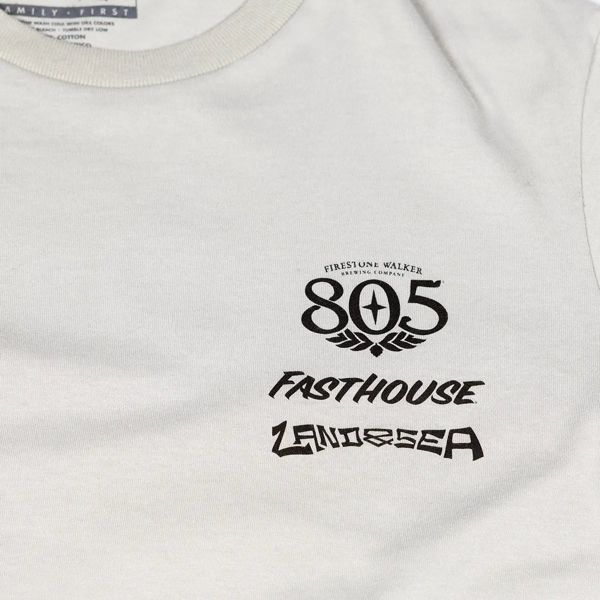 805 Land & Sea SS Tee - Light Gray - Fasthouse