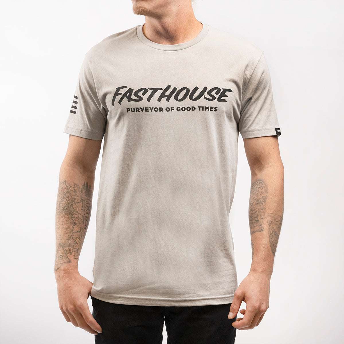 Logo Tee - Light Gray