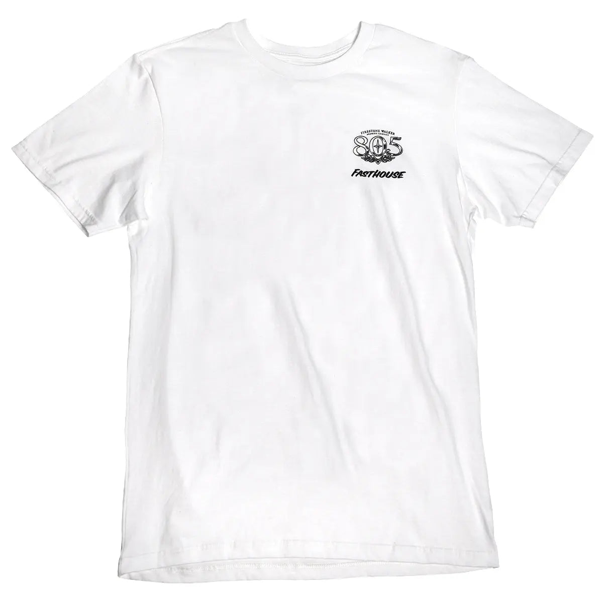 805 Luster Midweight Tee - White - Fasthouse