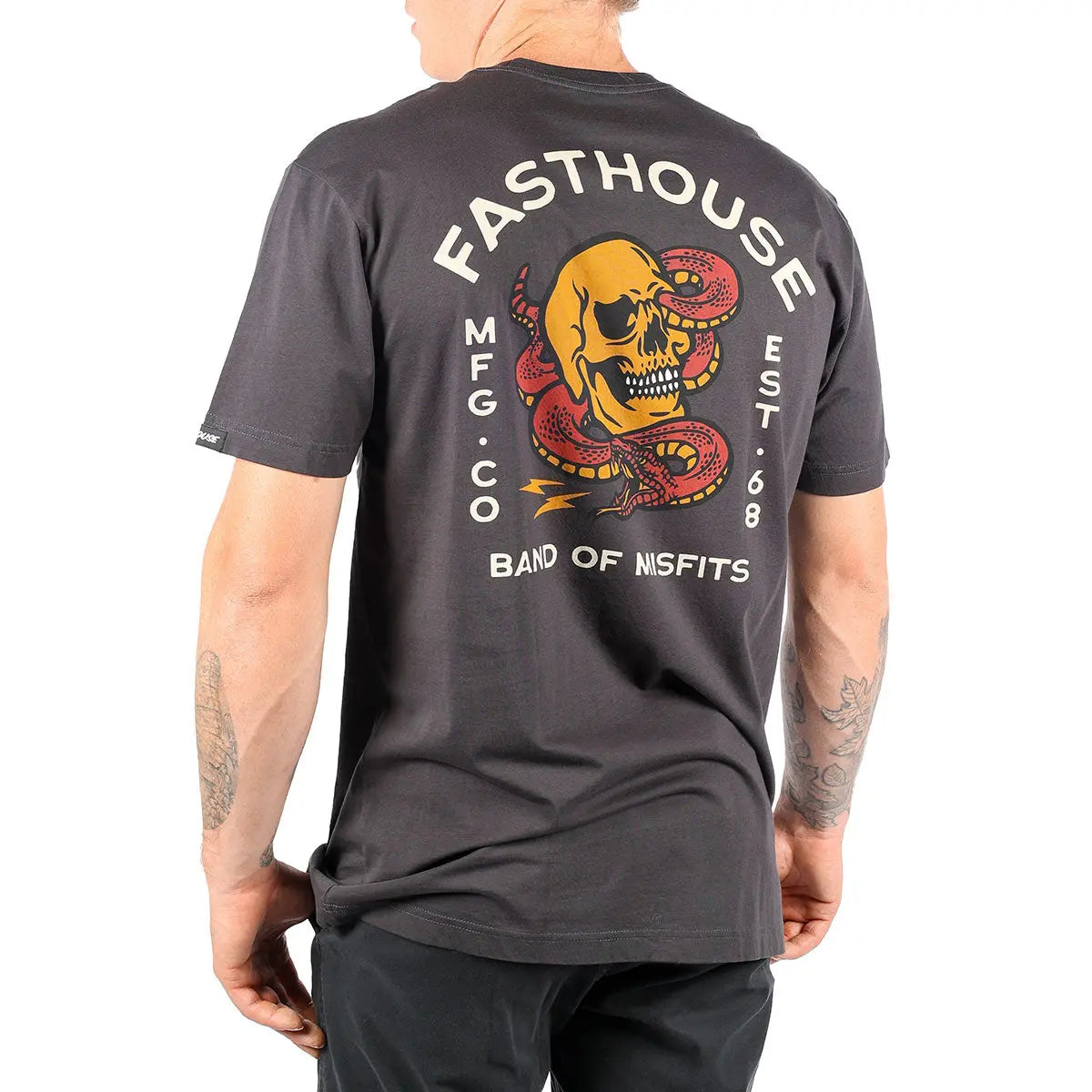 Manasa Tee - Graphite Black - Fasthouse