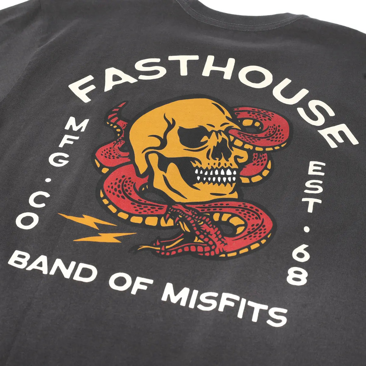 Manasa Tee - Graphite Black - Fasthouse