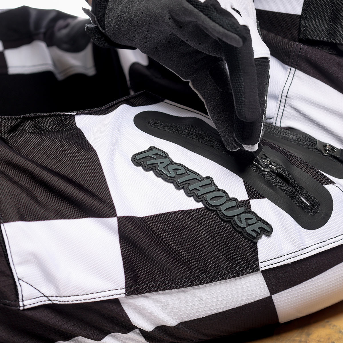 Womens Motorall MX - Checkers