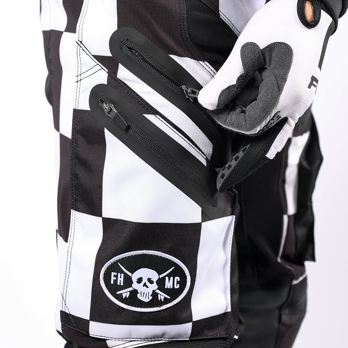 Womens Motorall MX - Checkers