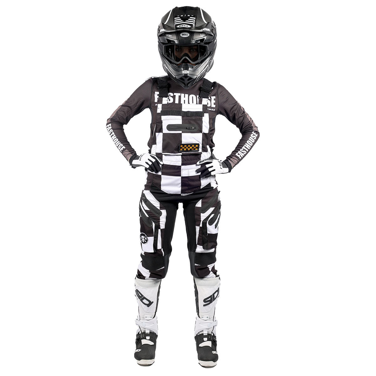 Womens Motorall MX - Checkers