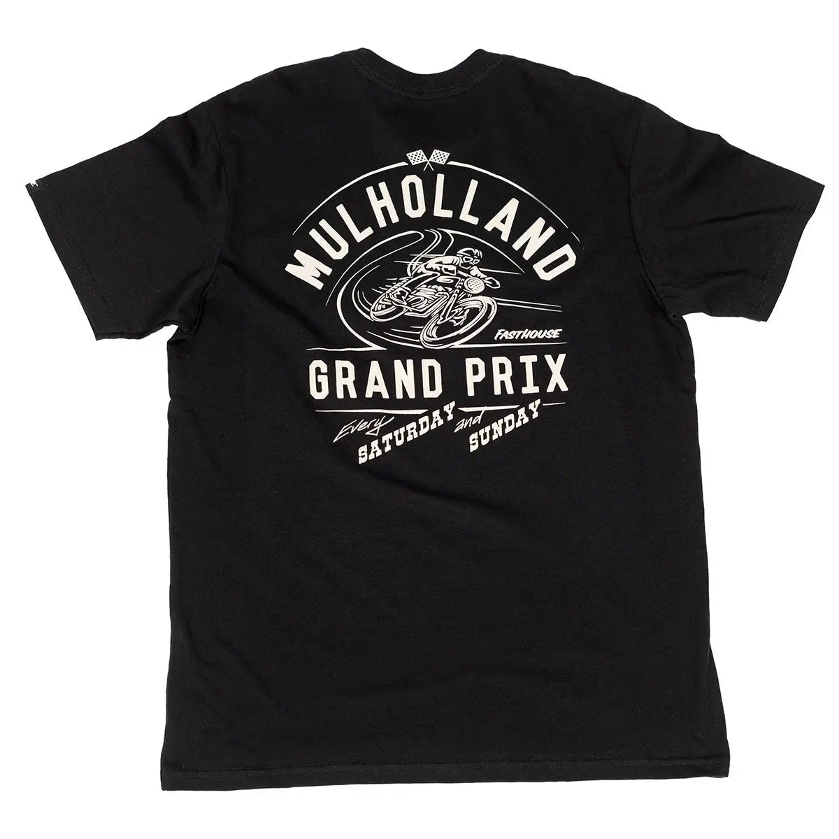 Mulholland GP Tee - Black - Fasthouse
