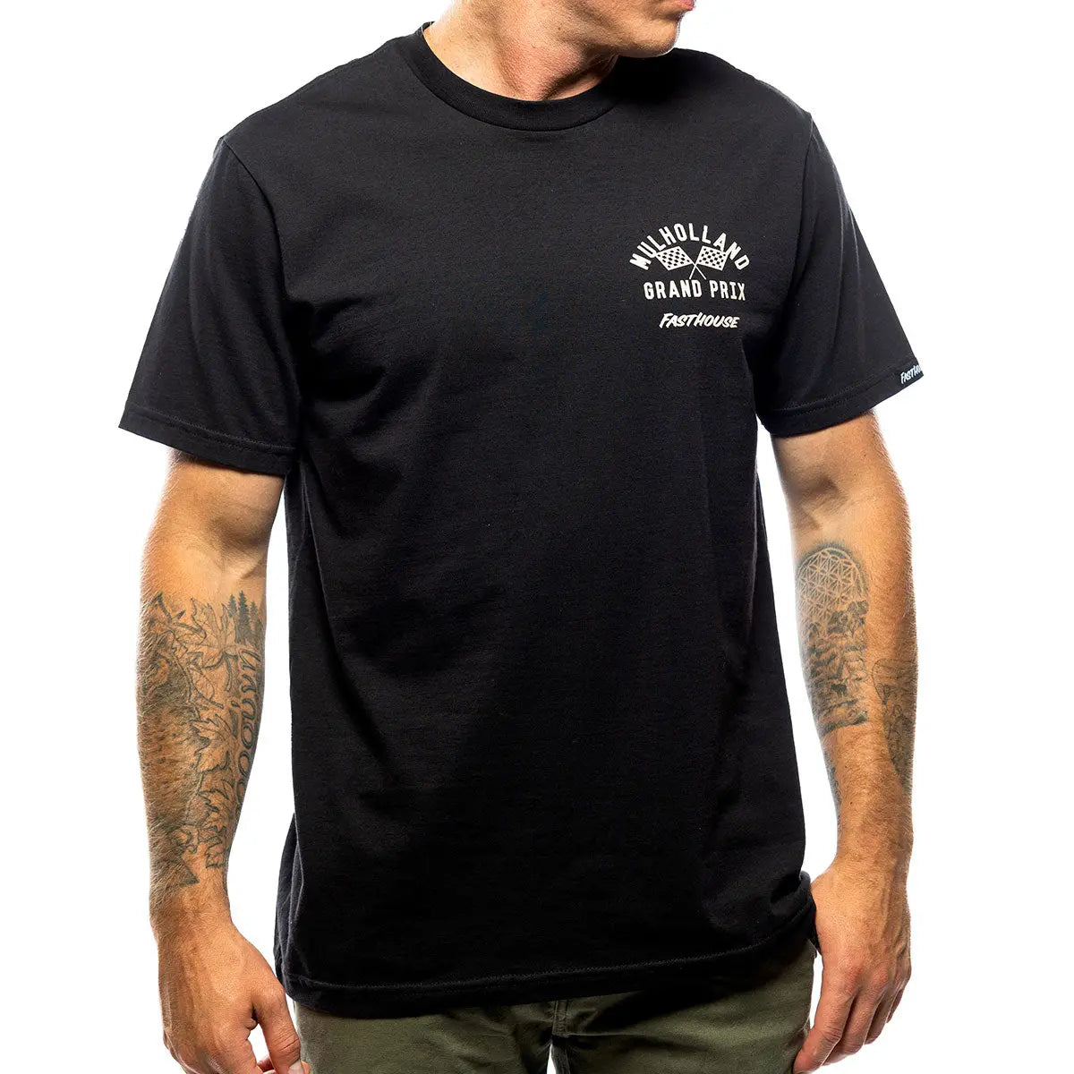 Mulholland GP Tee - Black - Fasthouse
