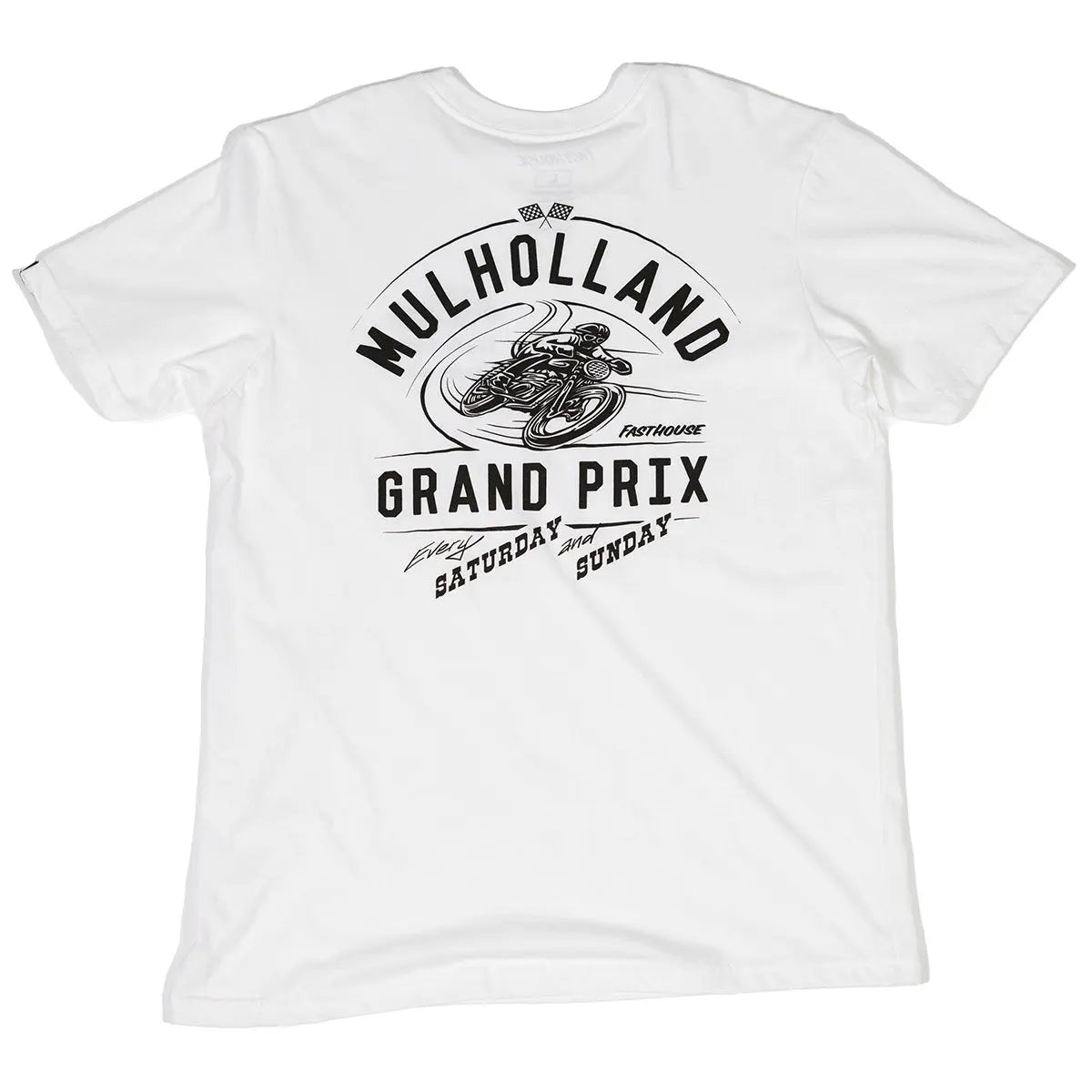 Mulholland GP Tee - White - Fasthouse