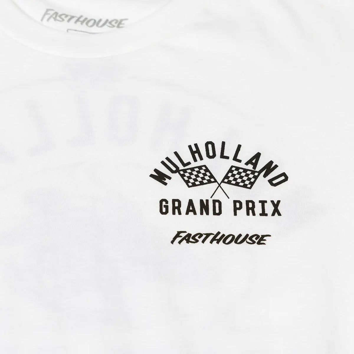 Mulholland GP Tee - White - Fasthouse