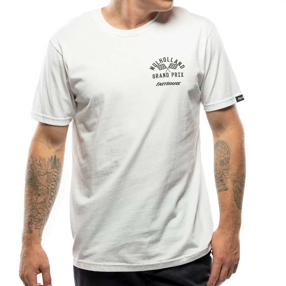 Mulholland GP Tee - White - Fasthouse
