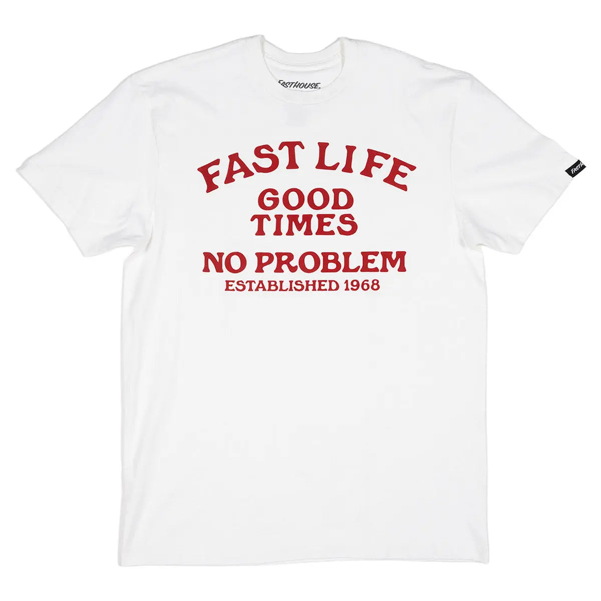 No Problem Tee - White Fasthouse