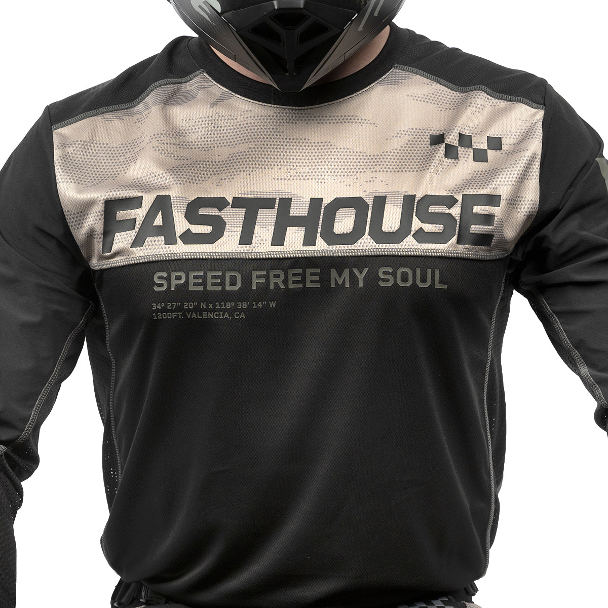 Off-Road Sand Cat Jersey - Seneca/Black