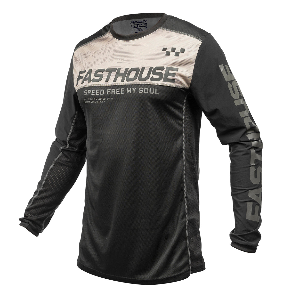 Off-Road Sand Cat Jersey - Seneca/Black