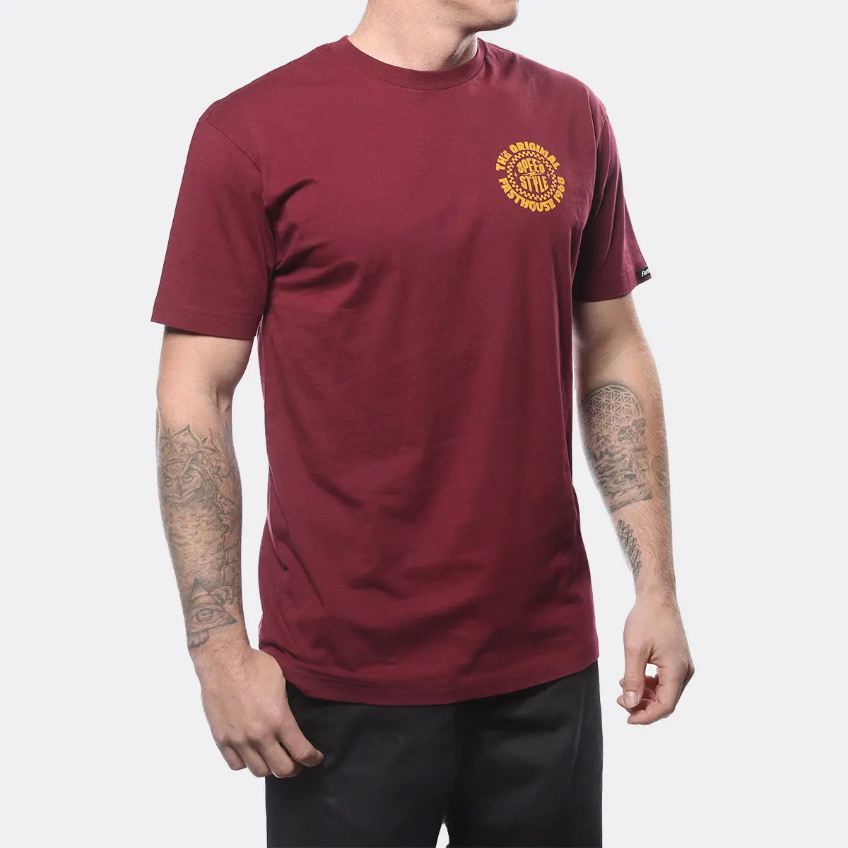 Origin Tee - Maroon - Fasthouse