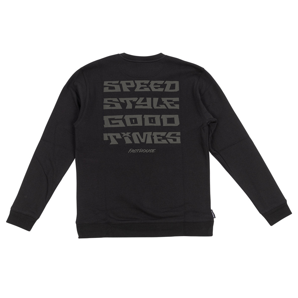 Pillar Crew Neck Pullover - Black