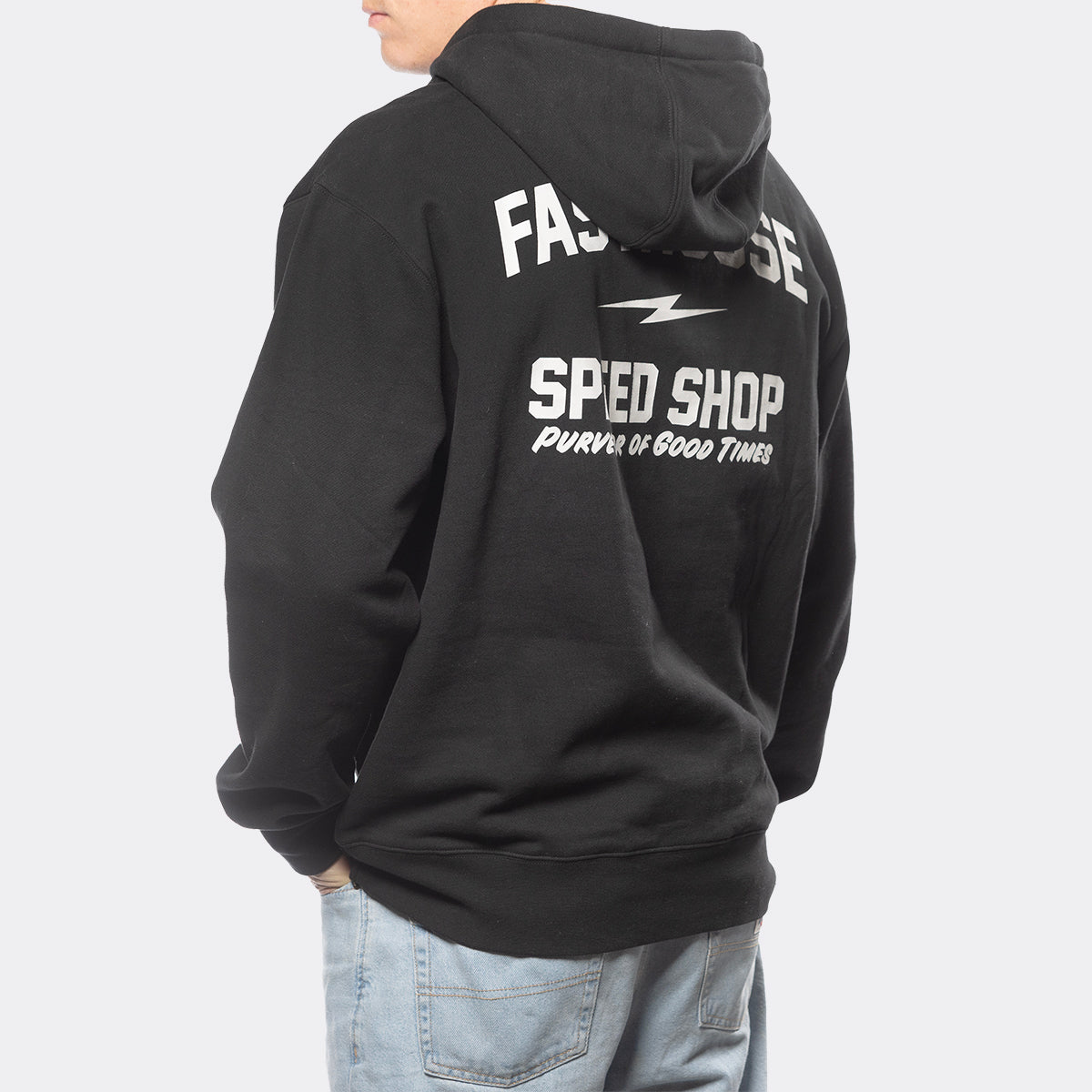 Purveyor Hooded Pullover - Black Fasthouse