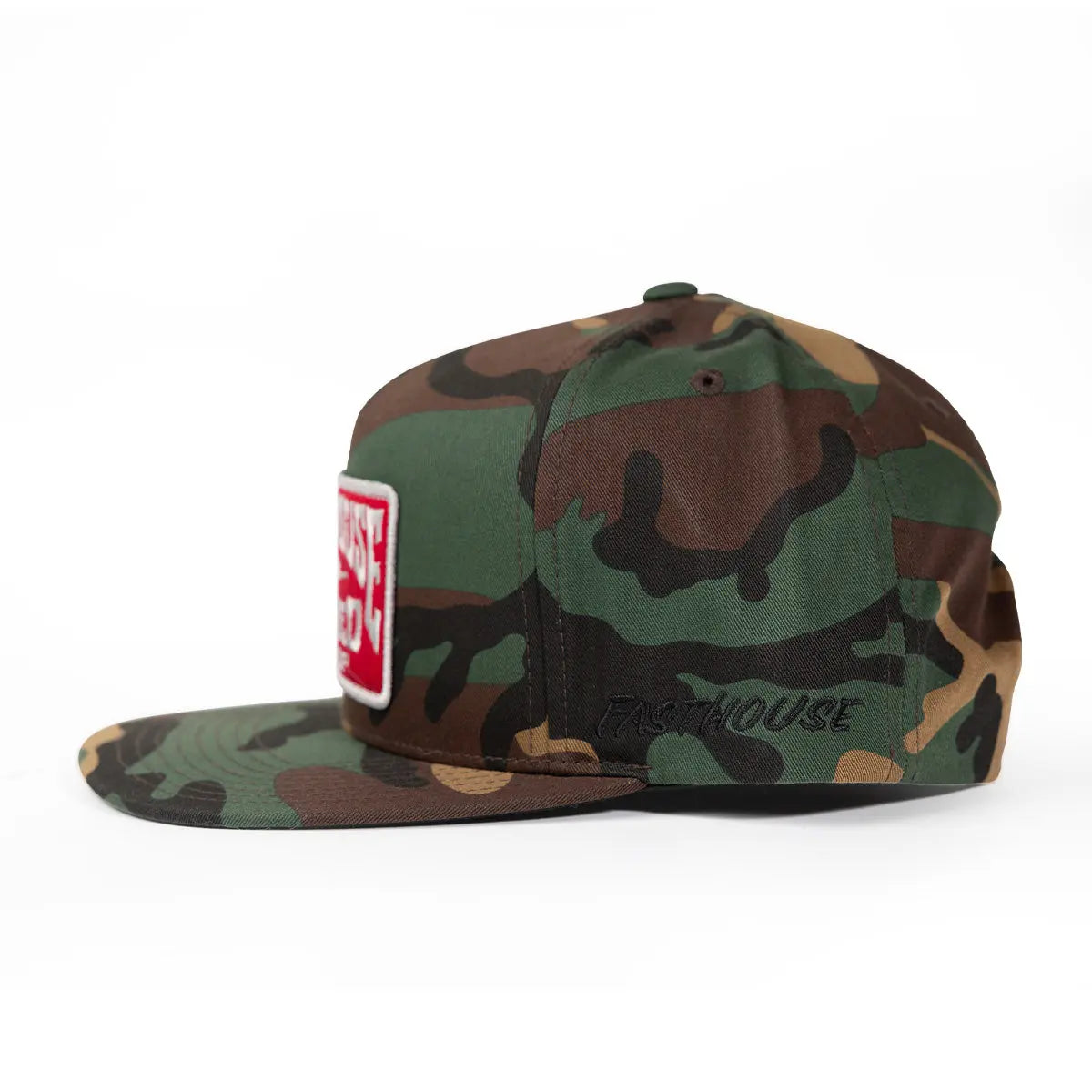 Record Hat - Camo Fasthouse