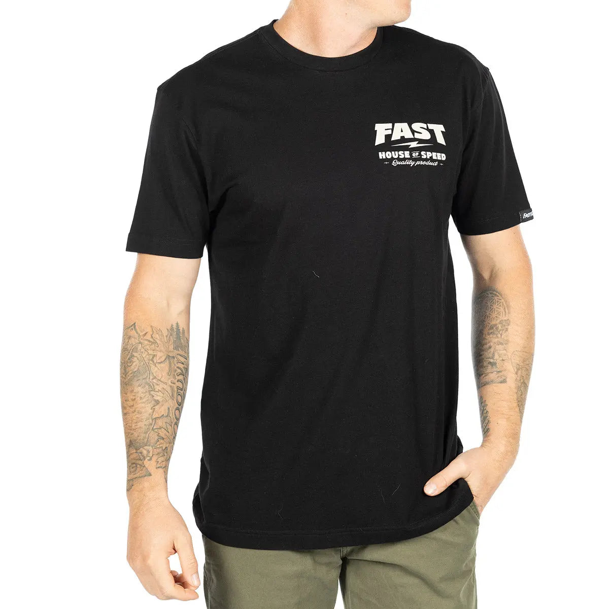 Runner Tee - Black Fasthouse