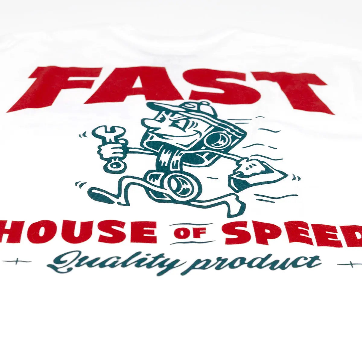 Runner Tee - White Fasthouse