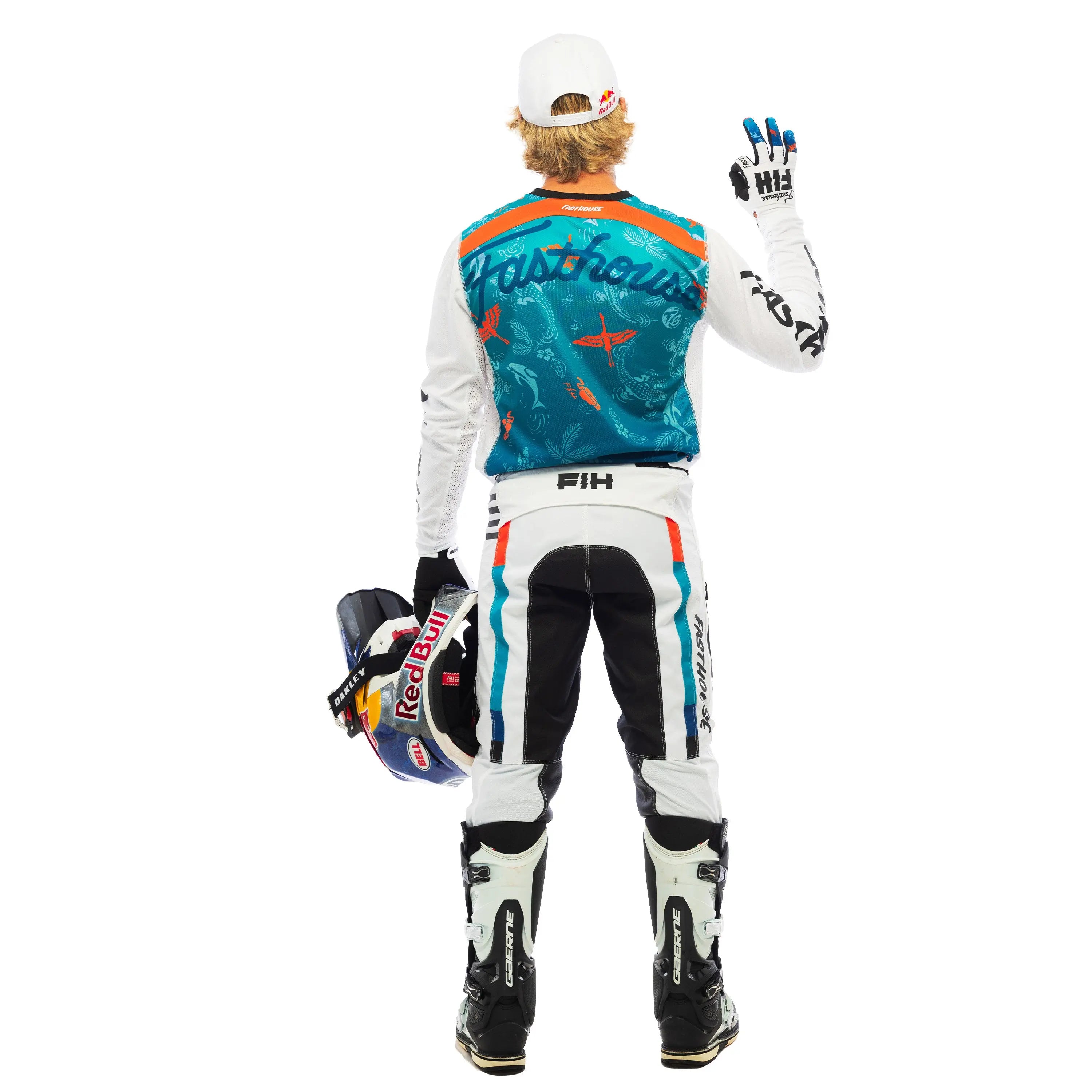 TB Island Hopper Sanguaro Cargo Pant - White Fasthouse