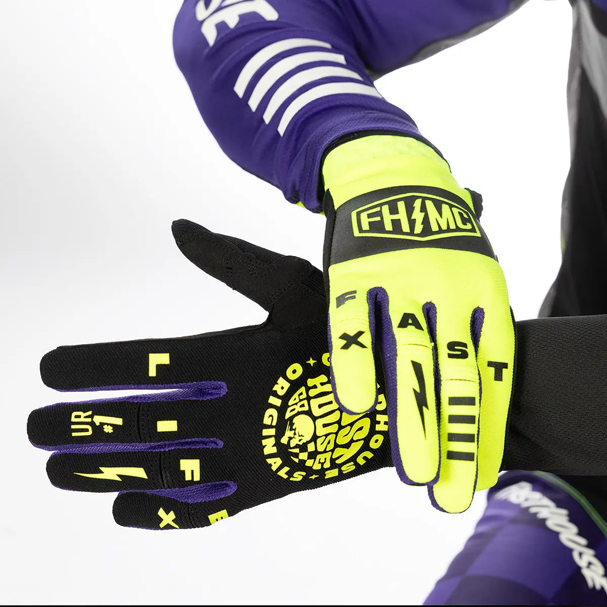Speed Style Atomic Glove - High Viz/Black Fasthouse